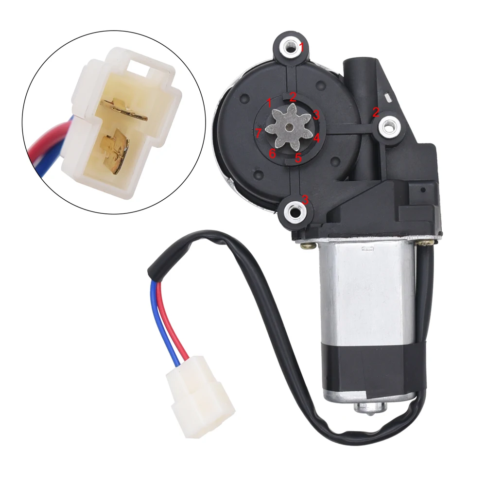 7/8 Gear Car Left Right Power Electric Window Lift Motor For Toyota Corolla Hilux Innova Avanza Fortune For Mitsubishi Adventure