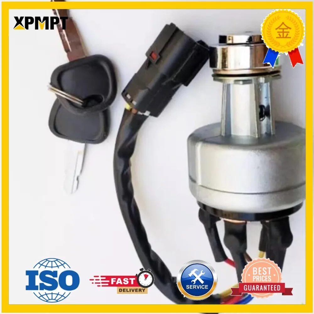 Ignition Switch - For SANY SY75SY135SY215SY235SY335-8-9 - Excavator Start System