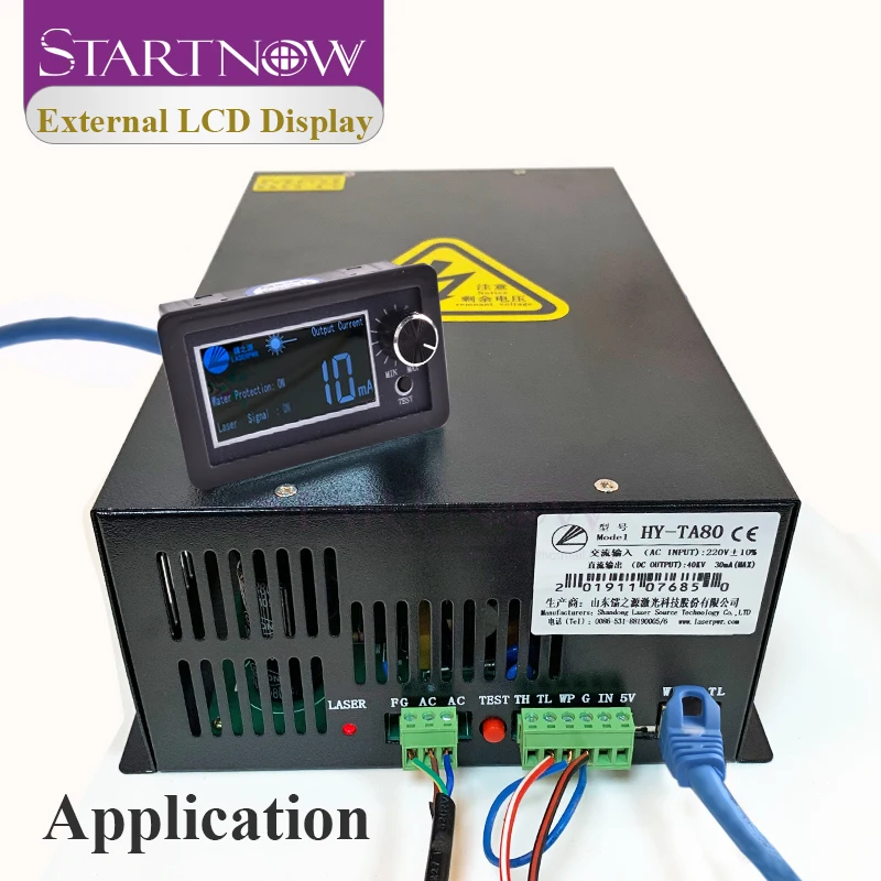 HY Seri LCD Display Test Perangkat Monitor Untuk DIY CO2 Laser Power Supply Eksternal Layar Saat Ini Laser Meter Suku Cadang