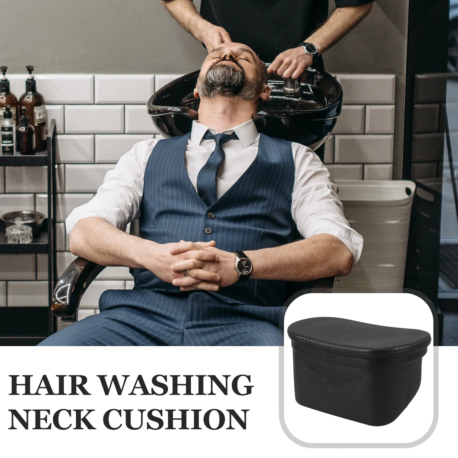 

Bowl Pillow Spa Support Reusable Hair Washing Silicone Rest For Salon Chair Bath Head Pillow Comfortable Durable Shampoo Neck