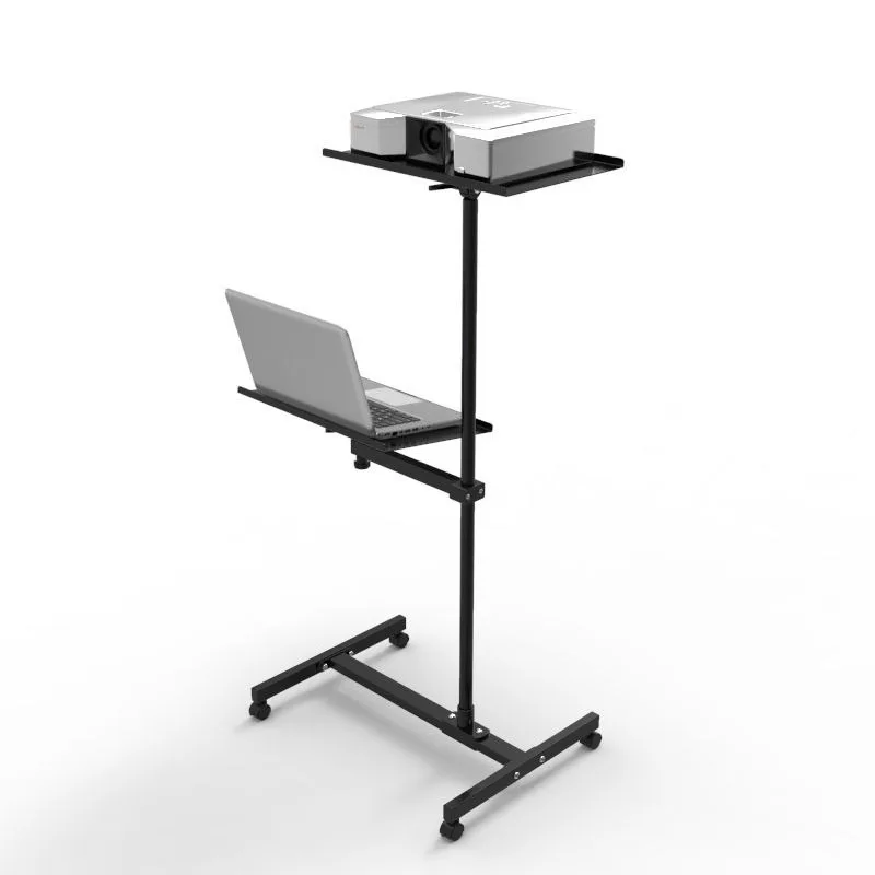 Notebook computer desk, office projector support frame, tray floor-to-ceiling universal gurney head mobile bracket