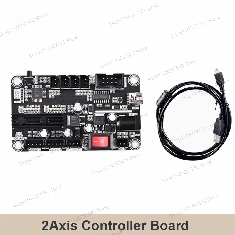 2-Axis Laser Engraver Control Board Type-C Port 2-Axis Integrated Driver GRBL USB Port Main Board For Laser Engraving Machine