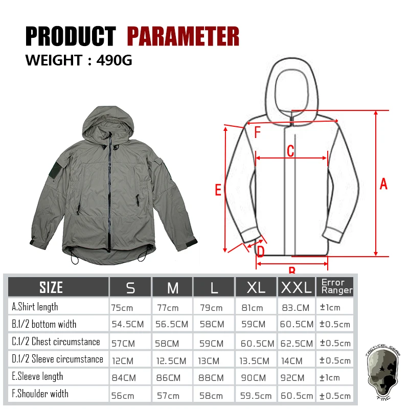 TMC PCU L5 Taktische Jacke Männer Hoodie Licht Zipper Mantel Softshell Jacke Atmungsaktive Taktische Kleidung Stoff