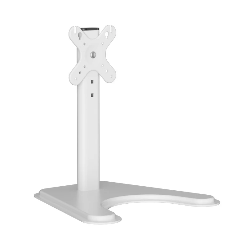 Computer Monitor Desk Stand Arm PC Screen Holder 17~32 Inch Large Base Stable Adjustable Height Mounts LCD LED With Bracket