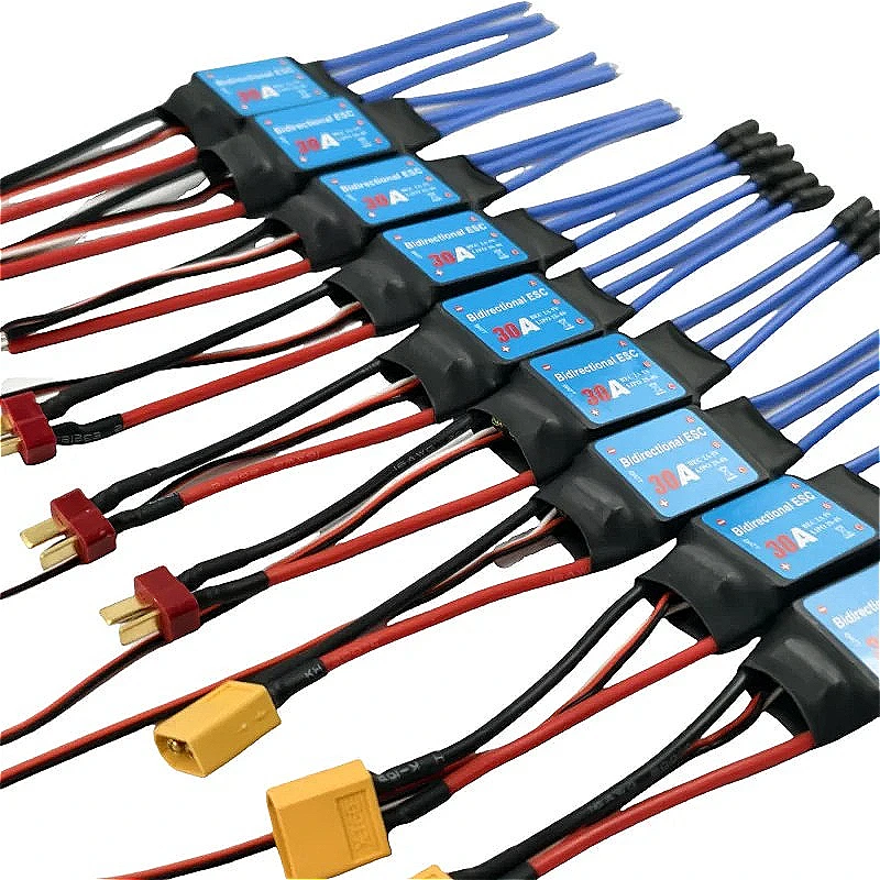 HOT ZMR 30A Bidirectional Brushless ESC Electronic Speed Controller for RC Car Underwater Propeller Pneumatic Thruster