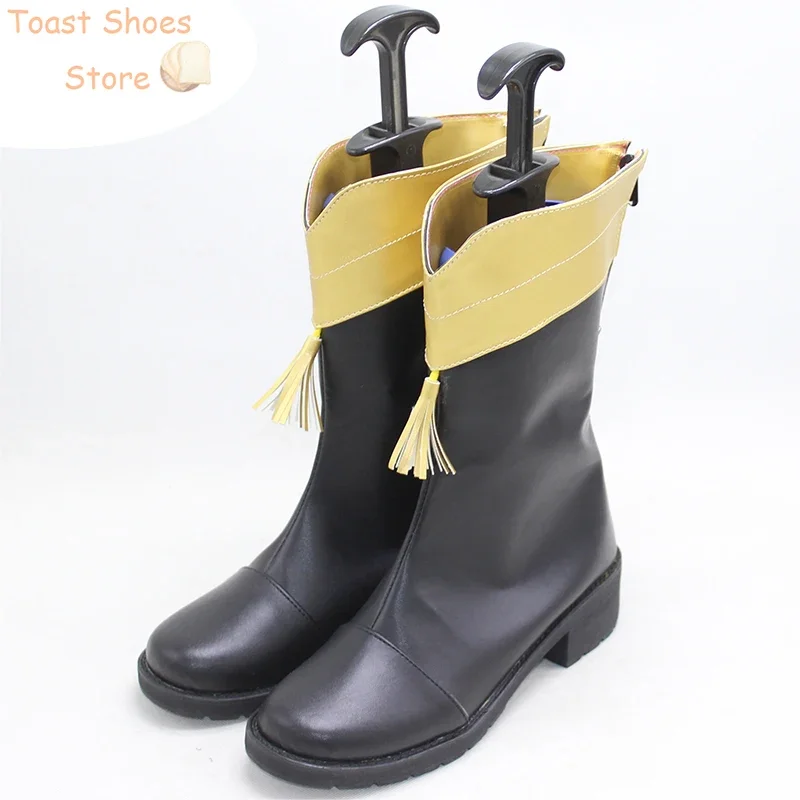 Anime Revue Starlight Tendo Maya Cosplay Shoes PU Leather Shoes Halloween Carnival Boots Cosplay Prop Costume Prop