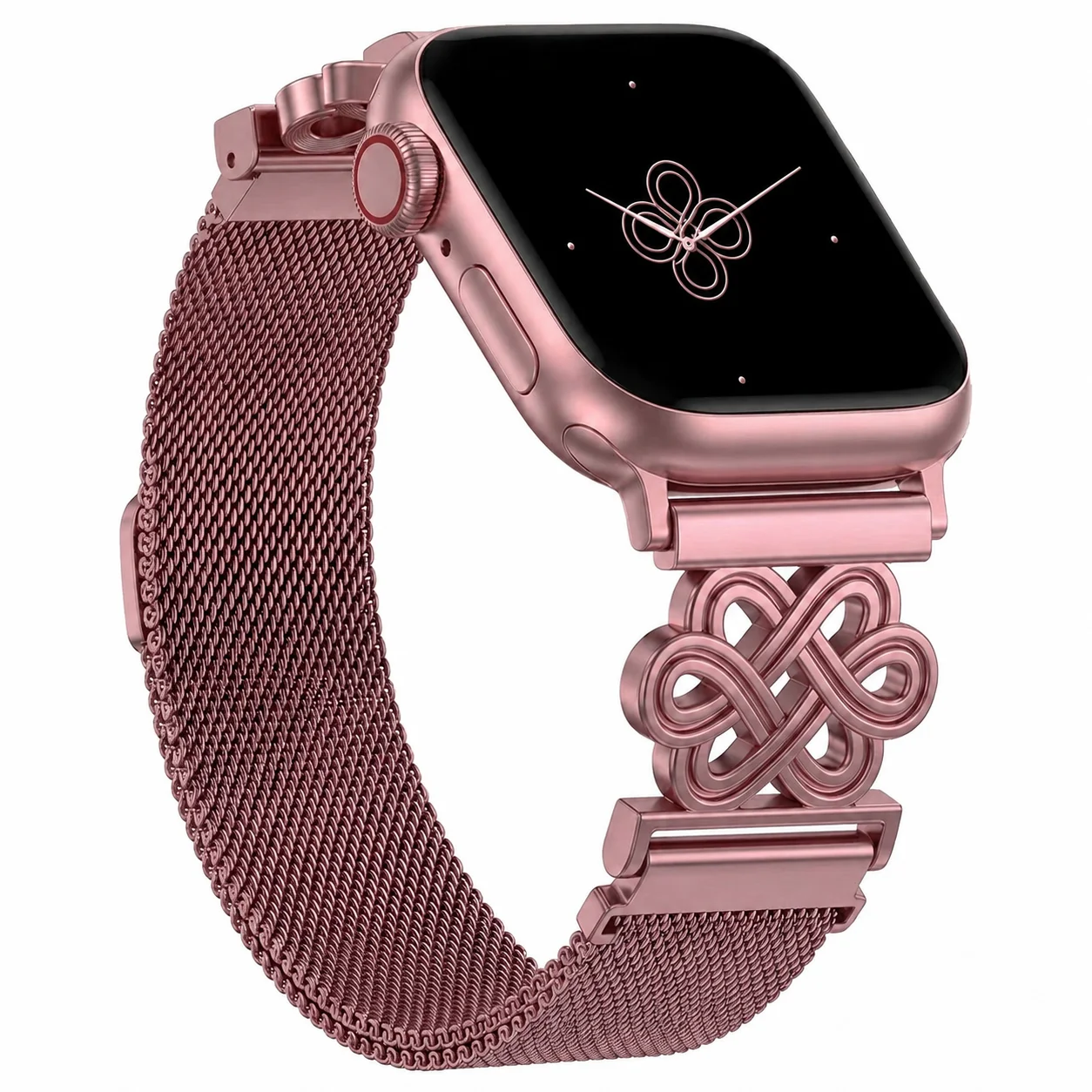 1 Packung Elegantes Keltisches Knoten-Milanese-Armband Kompatibel mit Apple Watch 38/40/41/42/44/45/46/49mm – Detail 5