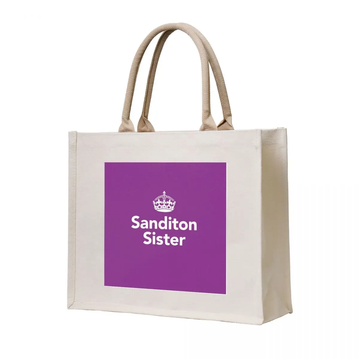 

Sanditon Sisterhood Sister purple Tote Bag Women's bags Canvas bag for women Women's bag Canvas
