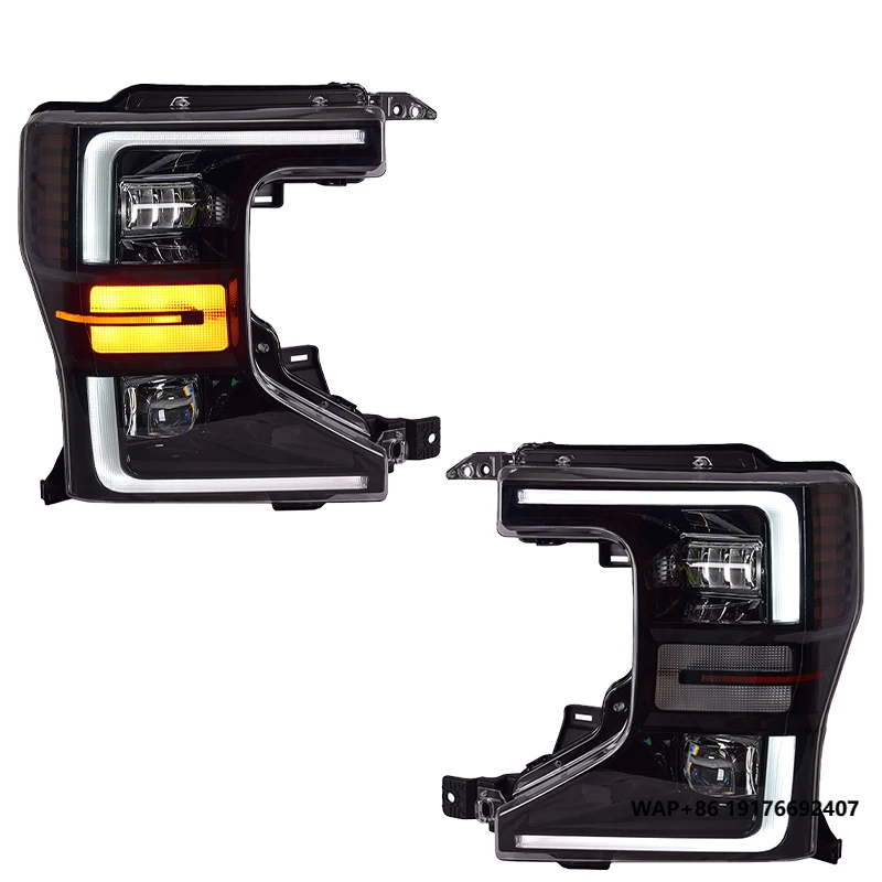 

High Quality Car Parts for Ford F250 2020 2024 Headlight Head Lamp Upgrade LED Head Light Front Light Accessories