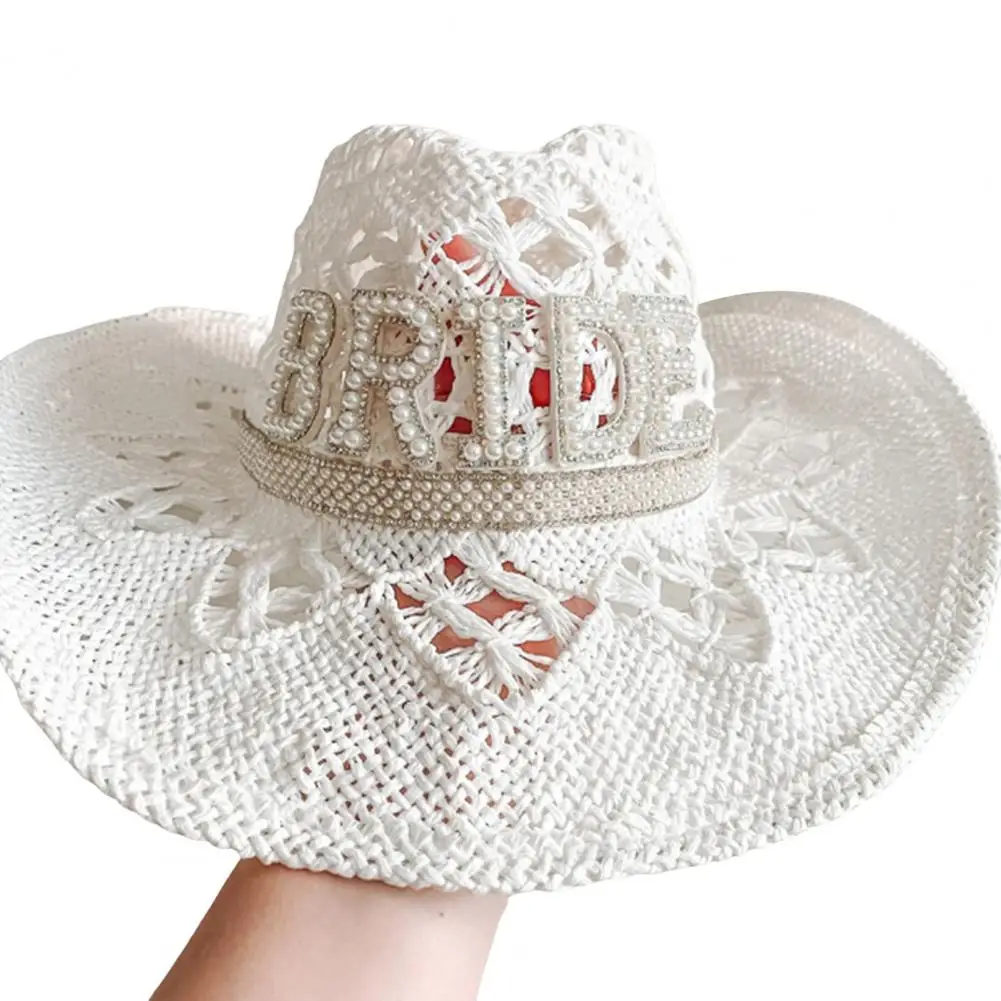 

Elegant Handwoven Straw Hat – Chic Hollow Sun Hat for Women & Men, Perfect for Beach, Garden Parties, Summer Travel & Outdoor