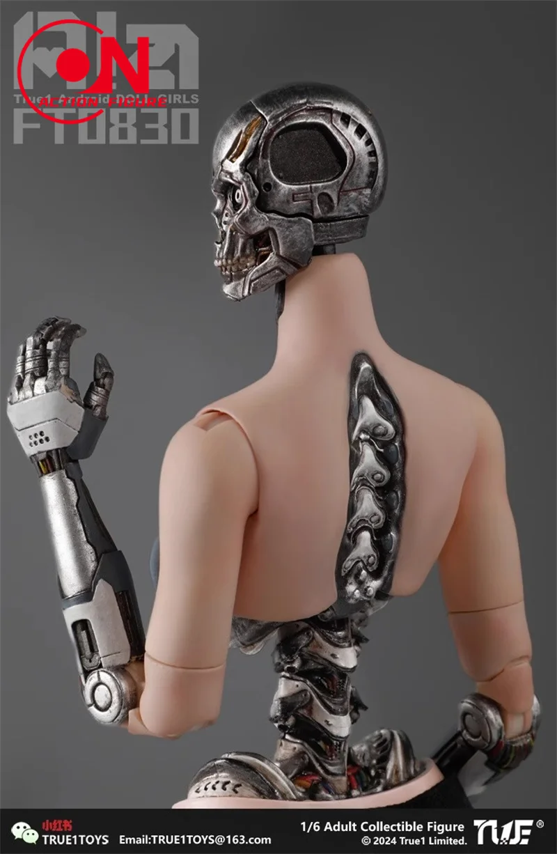 True1Toys 1/6 FT0830 Android Ala Semi-mechanical Action Figure 12'' Female Soldier Figurine Full Set Collectible Model Toy