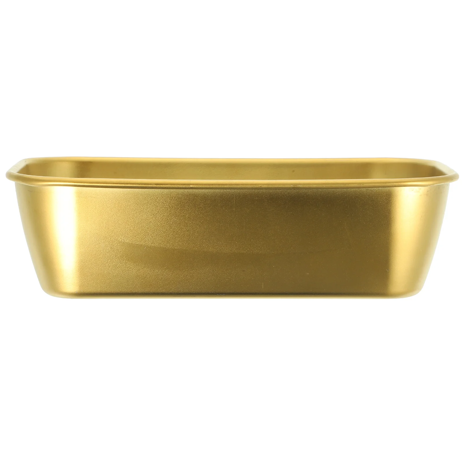 

Square Stainless Steel Basket Metal Bowl Multipurpose Snack Container Fruit Salad Serving Bowl for Home Party Restaurant Kitchen