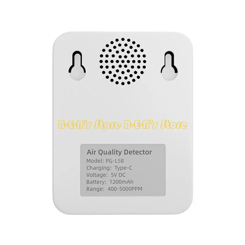 Y1AD جهاز اختبار دقيق لجودة الهواء لثاني أكسيد الكربون فورمالديهايد TVOC ورطوبة درجة الحرارة #2