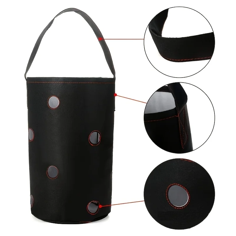 Hanging Strawberry Planting Bag Home Garden Vertical Flower Vegetable Grow Bag Greenhouse Potato Mushroom Seedss Pots For Plants