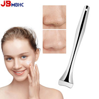 Manual Facial Blackhead Remover Tool - Face Scraper for Deep Pore Cleaning, Nose & Skin Exfoliator for Women & Men