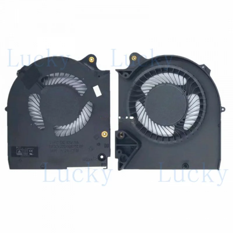 f   New for  Dell Alienware M15 Ryzen R5 R6 2021 Laptop CPU GPU Cooling Fan EG75071S1 12V