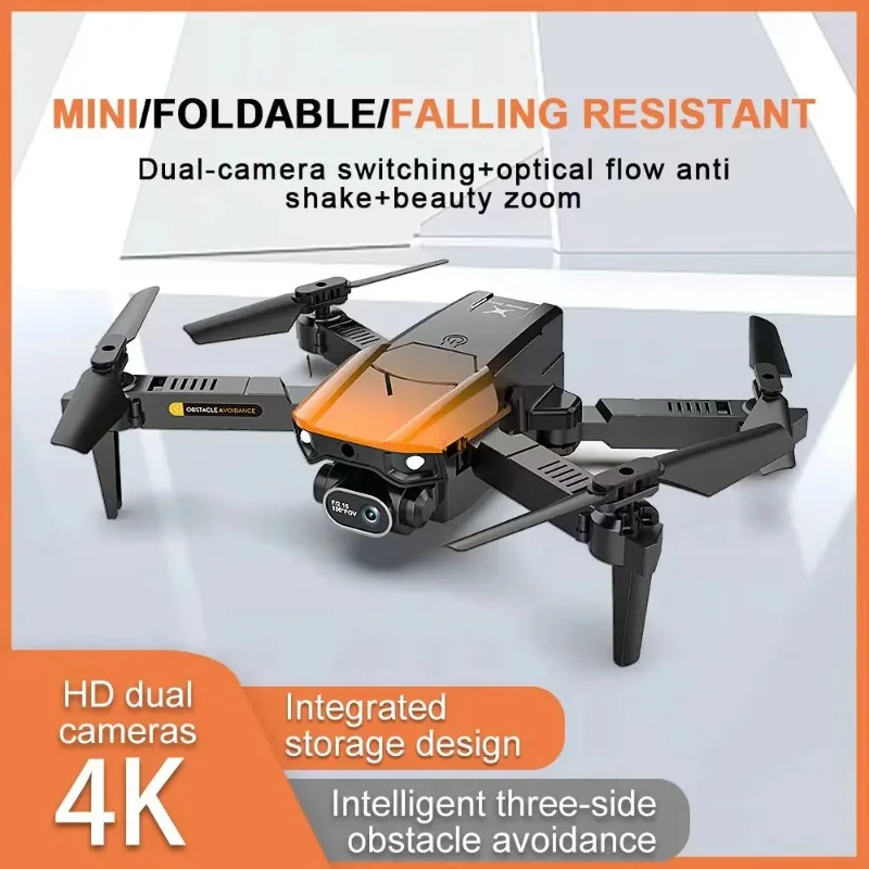 NEW F191 Mini Drone 4K HD Camera Optical Flow Positioning Obstacle Avoidance Foldable Quadcopter RC Dron Toys Gifts Adult gift