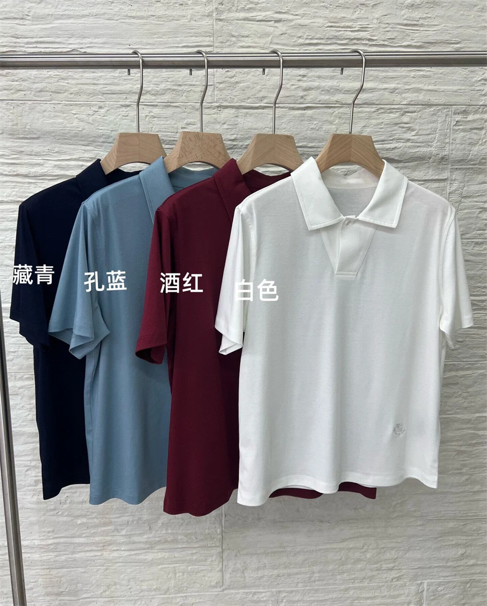 

Women's 2026 Summer Clothing V-Neck Short-Sleeved Breathable Polo Shirt Casual Loose Top For Women