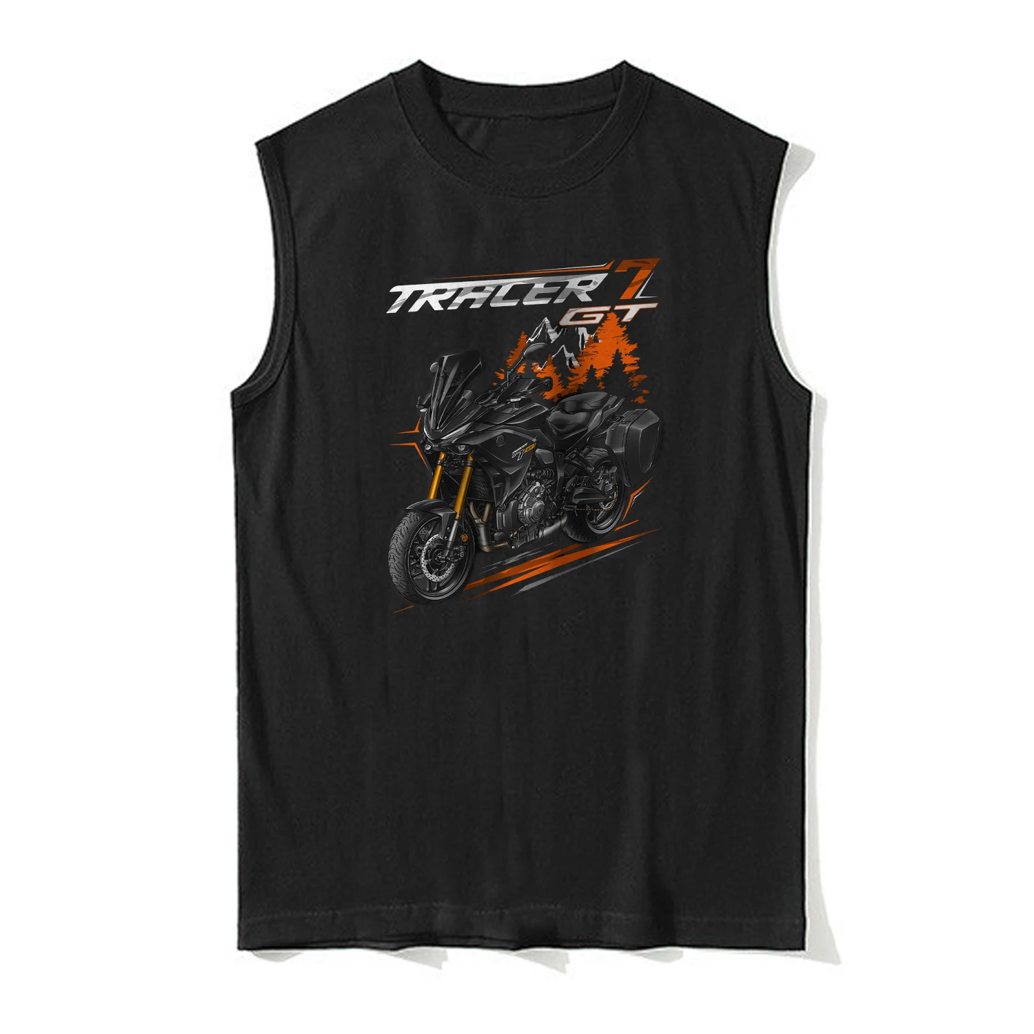 2023-2025 Models Japanese Tracer 7 Motorcycle Tanktop 100% Cotton O-Neck Casual Mens Tank Tops Rider Sleeveless Tee Shirt