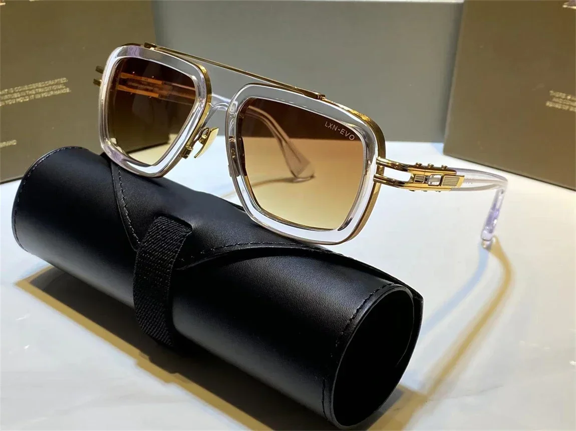 

DT New Fashion Design LXN-EVO DTS403 Luxury Mens And Womens Sunglasses Top Quality Designer Eyeglasses Acetate UV400