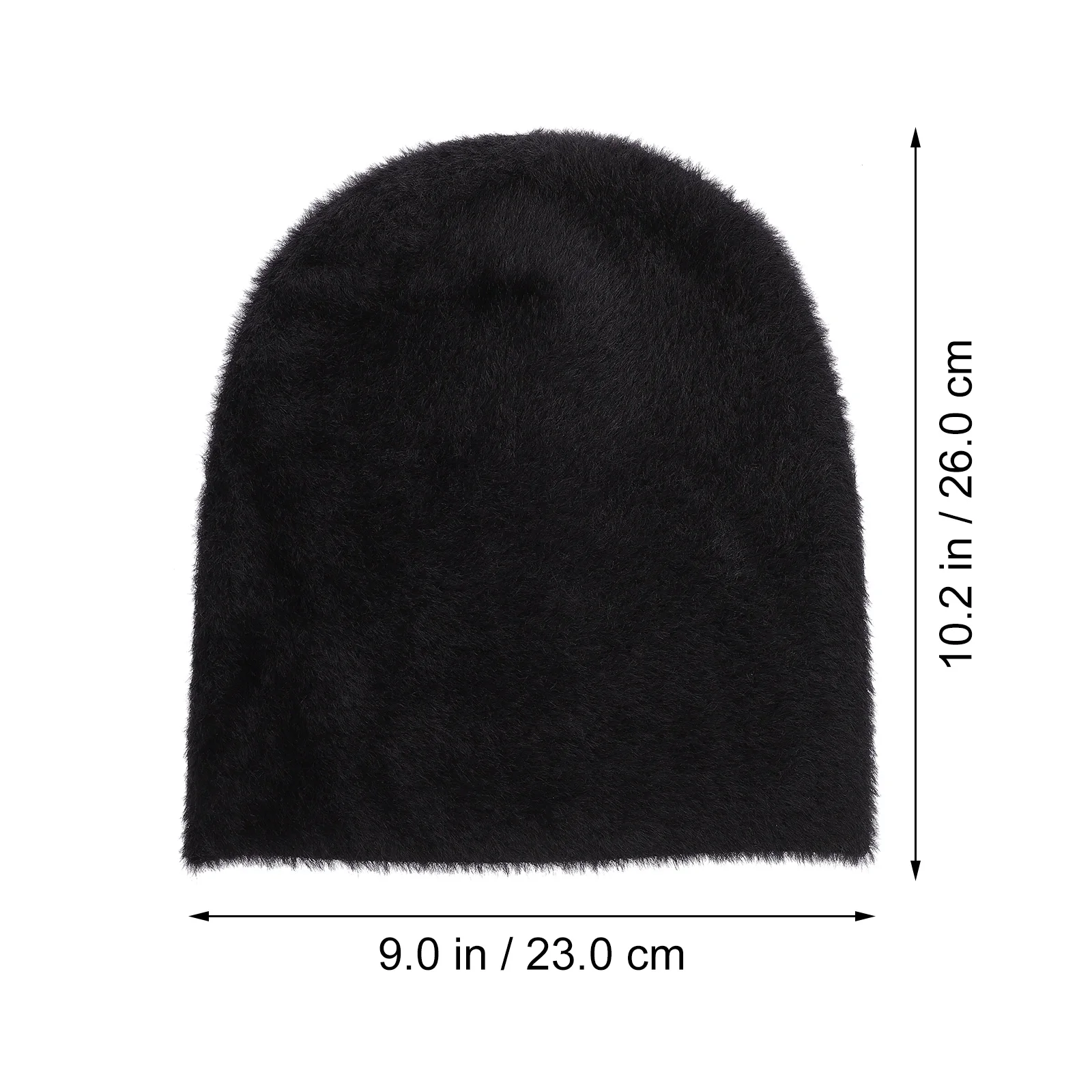 

1pc Cashmere Blend Knit Hat Warm Winter Cap Stylish Cozy Headwear For Elegant Casual Women Winter Beanie Warm Beanie For Women