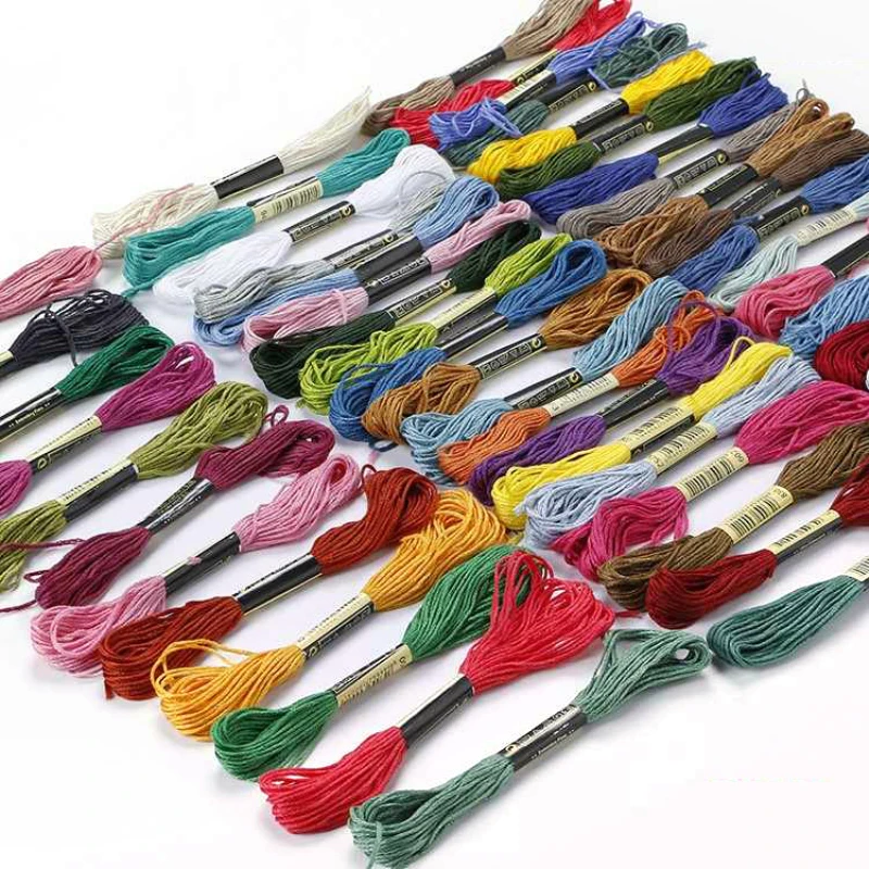 C8 447 Colors Anchor Similar DMC Cross Stitch Cotton Embroidery Thread Floss Yarn Thread Mix Colors Or Choose Your neede