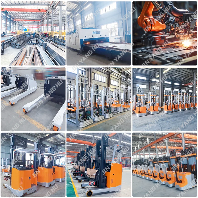 1.5T 2T 3T Reach 8m All Terrain Electric Forklift Small Intellectual Lift Truck for Industrial Warehouse Logistics Pro