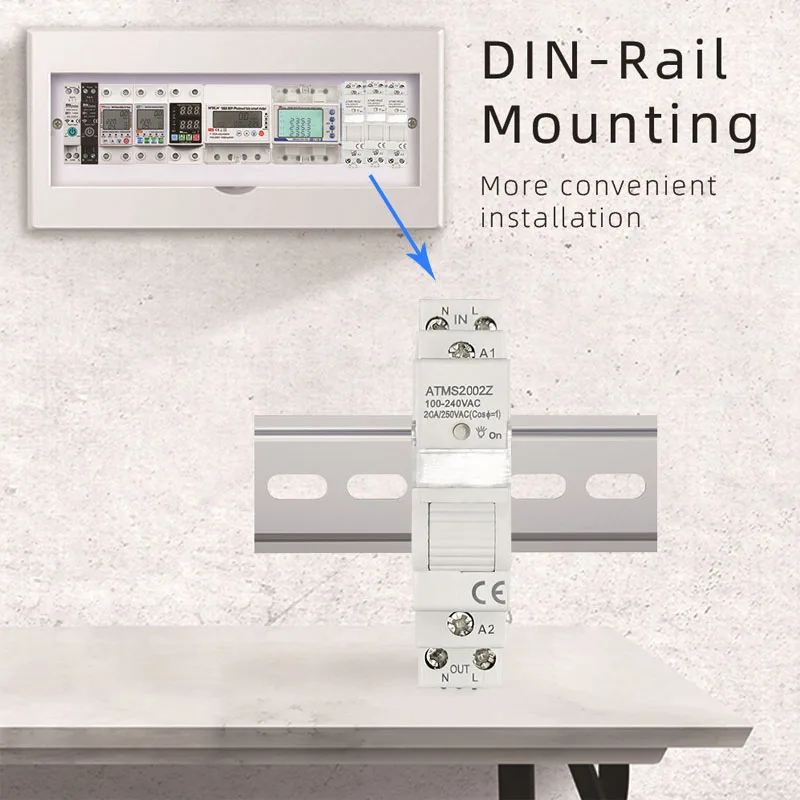 Tuya Smart Life ZigBee 20A مفتاح التتابع توقيت Din السكك الحديدية مراقبة الطاقة App التحكم عن بعد يعمل مع Alexa Google Home