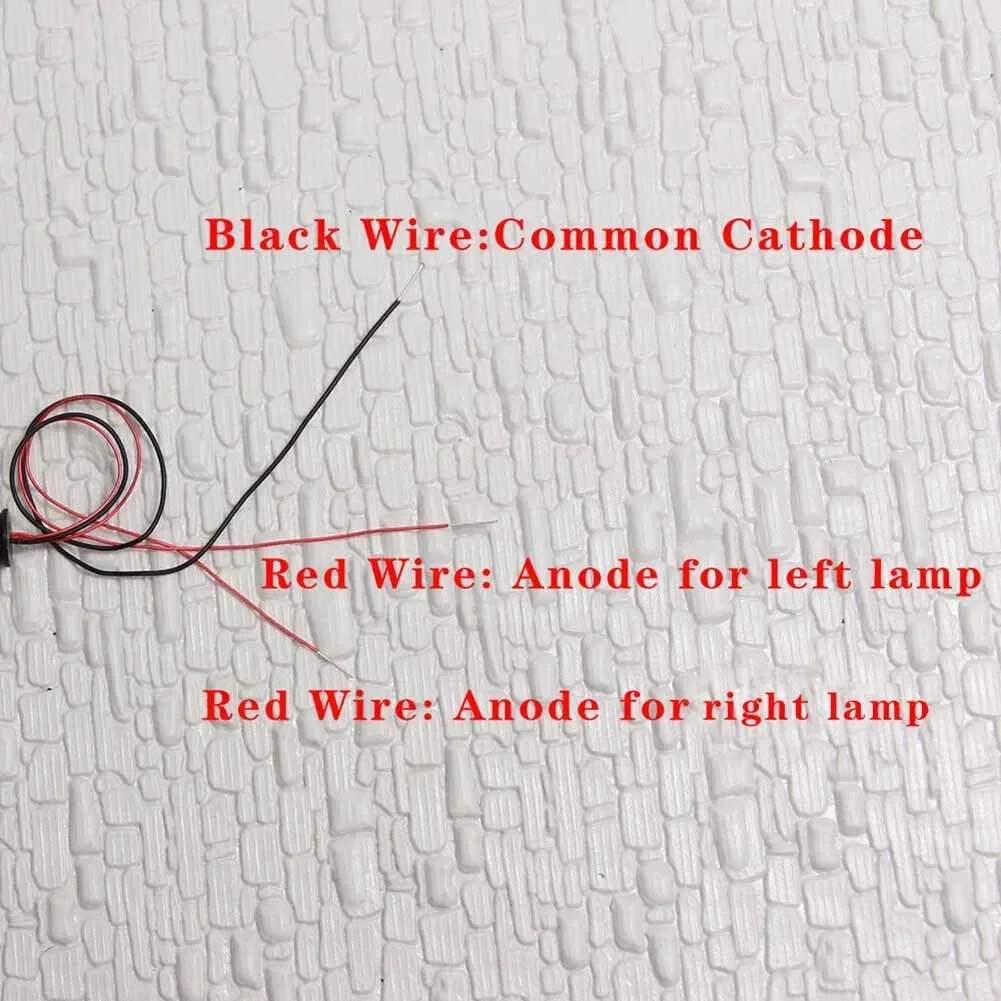 5Pcs 모델 LED 램프 게이지 H0 00 가벼운 가로등 철도 건물 레이아웃 3V 마당 모래 테이블 정원 장식 DIY 액세서리