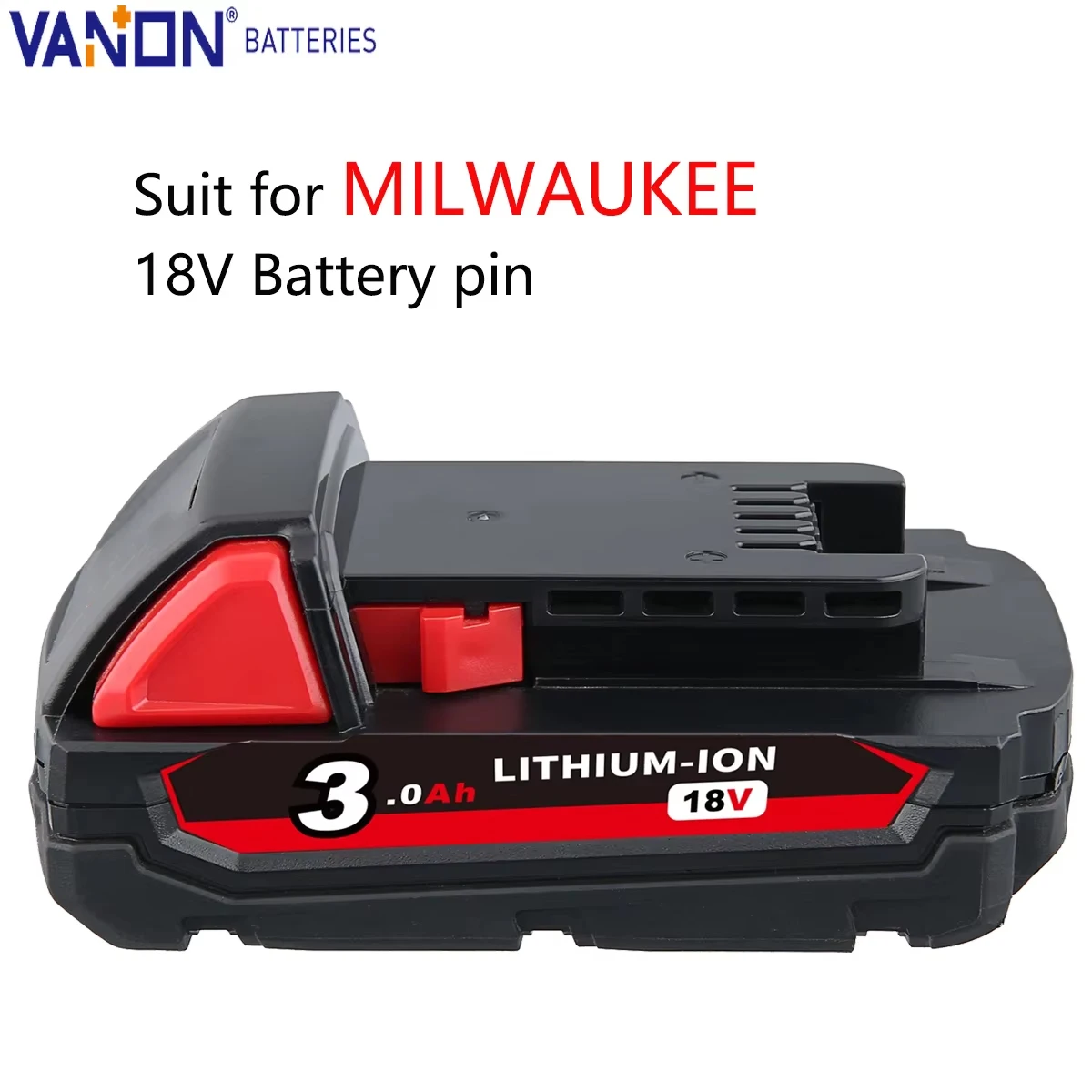 

1 упаковка, сменная батарея 18 В, 3,0 Ач для литиевой батареи M18, 3000 мАч, совместимая с электроинструментами 48-11-1860 48-11-182