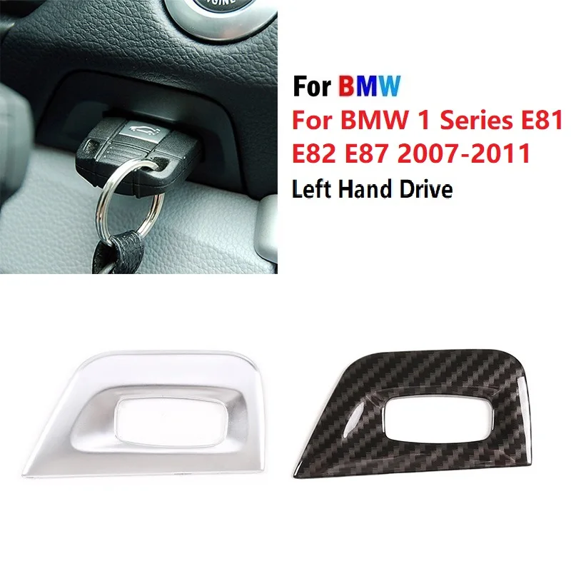 Cubierta de Panel de bloqueo de cerradura de coche, embellecedor de ABS para BMW serie 1 E81 E82 E87 2007-2011, accesorios interiores de coche