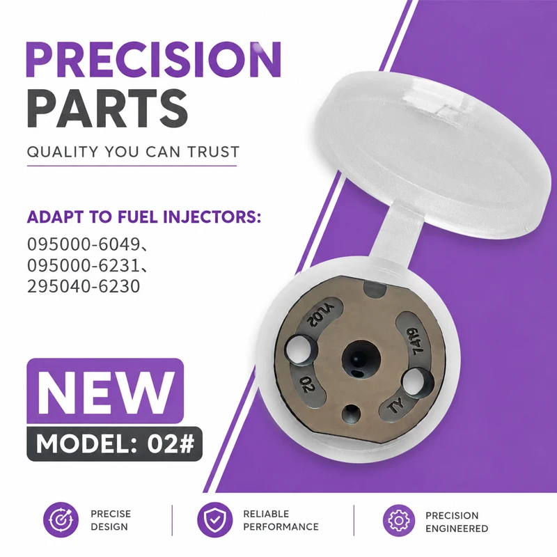 02# 04# 06# 07# 10# G2/G3 Diesel Engine Injector Orifice Plate Valve Plate Engine Parts Suitable Engine Parts LF1742