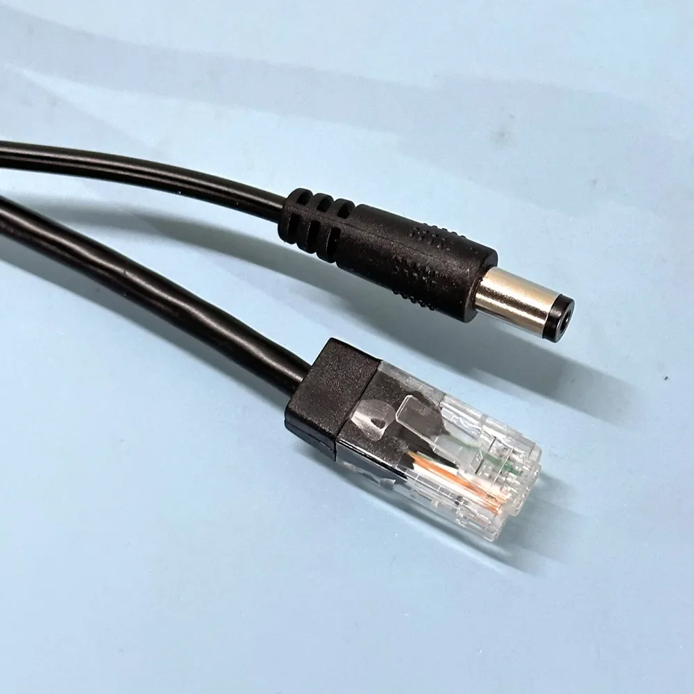 POE الفاصل 24 فولت/48 فولت إلى 12 فولت/5 فولت IEEE 802.3af الناتج الطاقة عبر إيثرنت POE الفاصل كابل محول لكاميرات IP