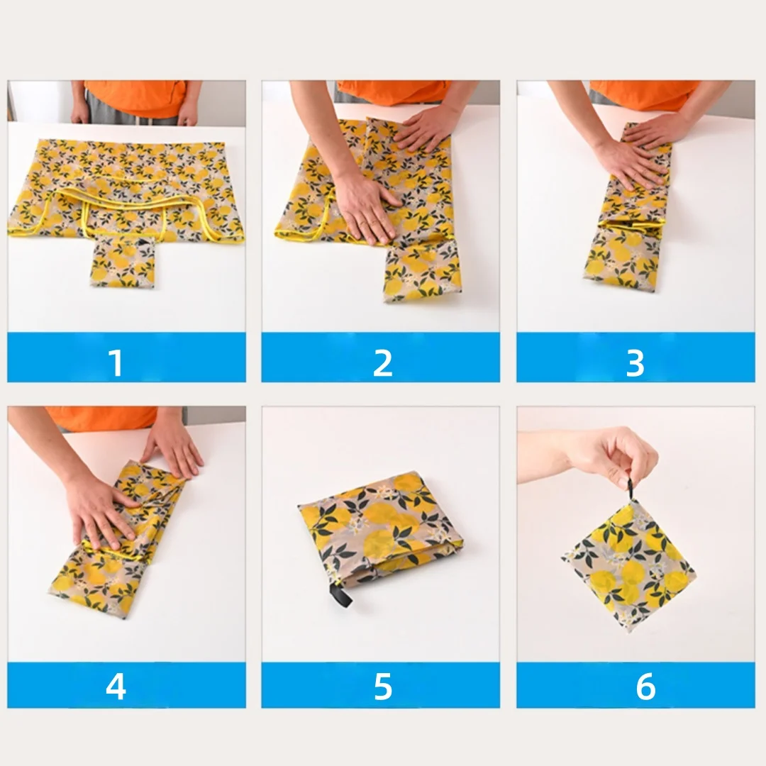 Einkaufstüten, faltbare, modische, waschbare Einkaufstaschen, große Boho-Taschen für Lebensmittel, Stoffaufbewahrungstaschen für den Großmarkt – Detail 5