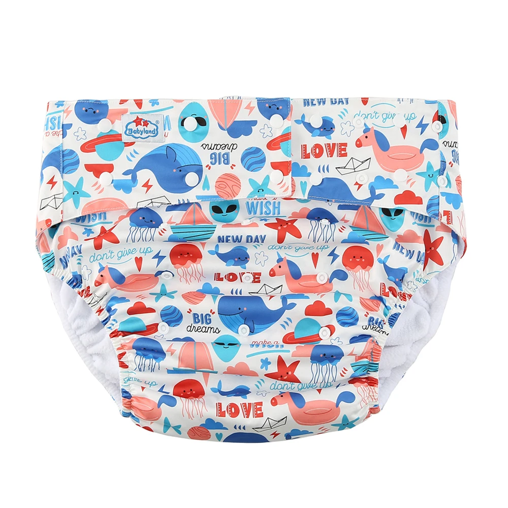 Young And Elderly Washable Adult Nappy Covers Adult Cloth Diaper Pants For Inconivenice Persons