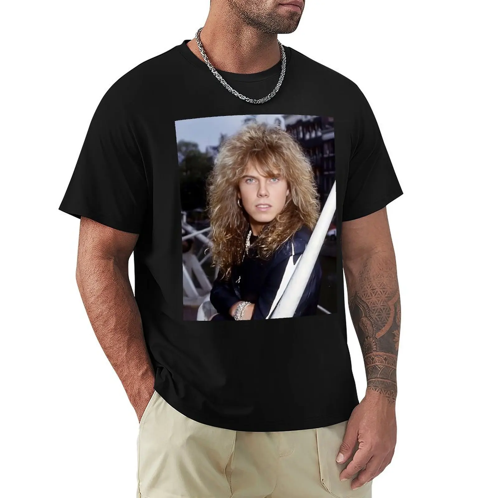 

joey tempest singer T-Shirt Plus Size Lightweight Top