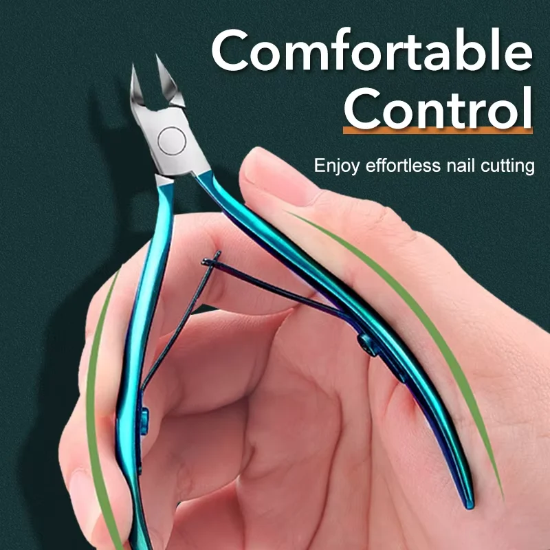 Tagliaunghie Tagliaunghie per unghie dei piedi Strumenti per manicure pedicure 120 ° Set di strumenti di correzione professionali per paronichia incarnita ad angolo di taglio