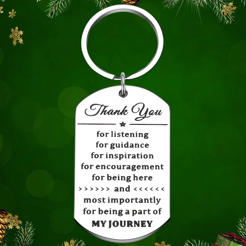 BodiAppreciation Keychain Pendant, Thank You Key, JOCoworker Leaving Gifts