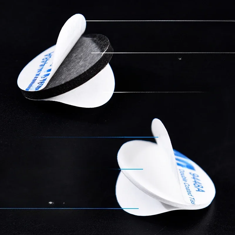 10/20 قطعة منصات رغوة لاصقة قوية للغاية على الوجهين شريط جانبي لتركيب تثبيت ملصق السيارة مكتب المنزل