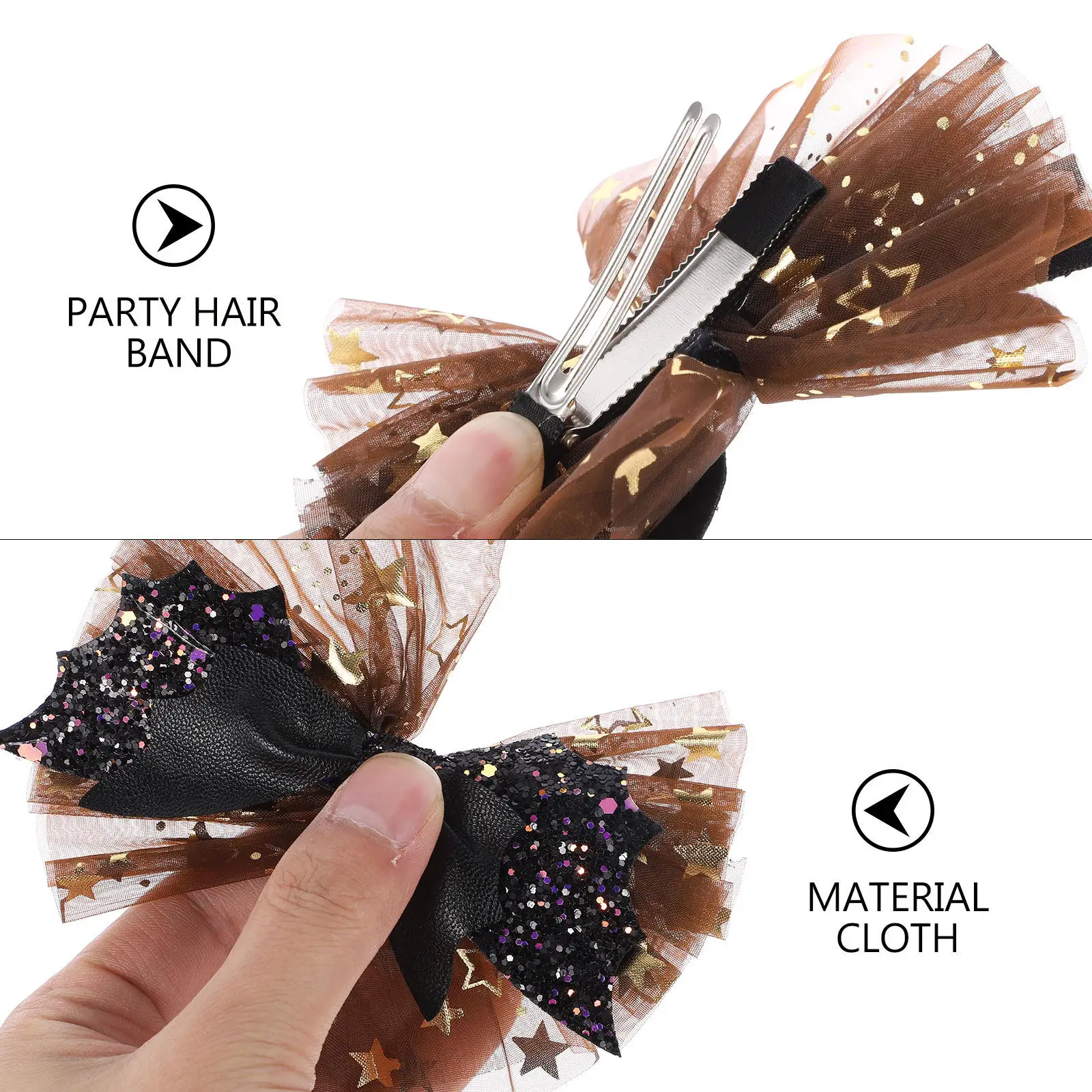 Halloween Skull Bow-Knot Hair Clip for Kids – Cute Party Hair Accessory & Selfie Prop