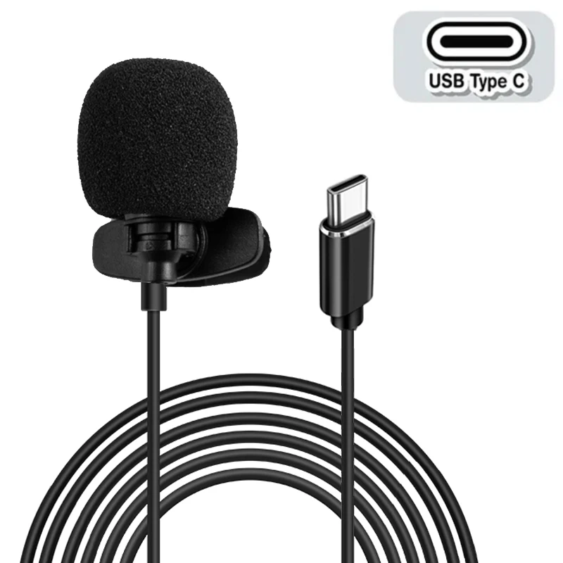 High Fidelity External Microphone Sport Camera Action Camera Micro USB Connector Cable Length 1.5M V39 V316