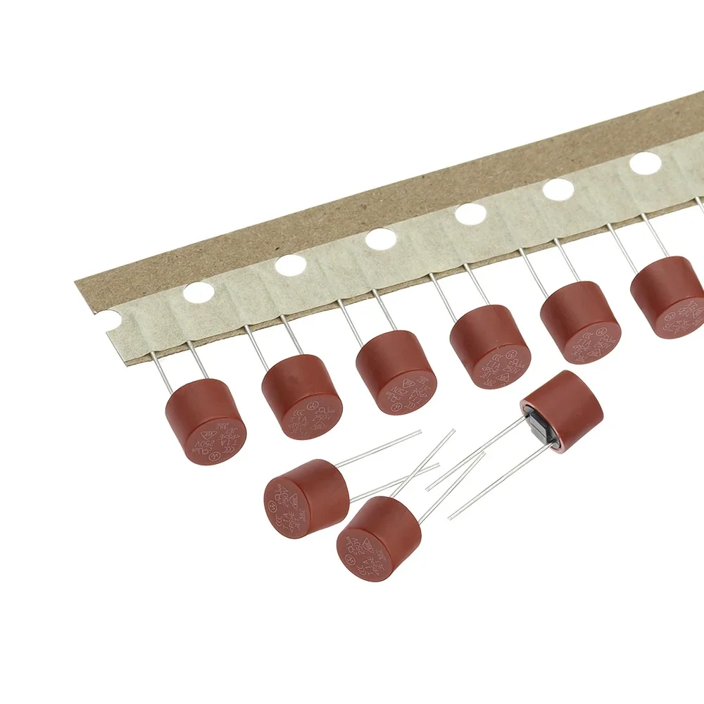 

100PCS Round Fuse Slow Blow 500mA 1A 2A 2.5A 3.15A 4A 5A 6.3A 8A 10A 250V 382 Plastic T2A LCD TV Power Board