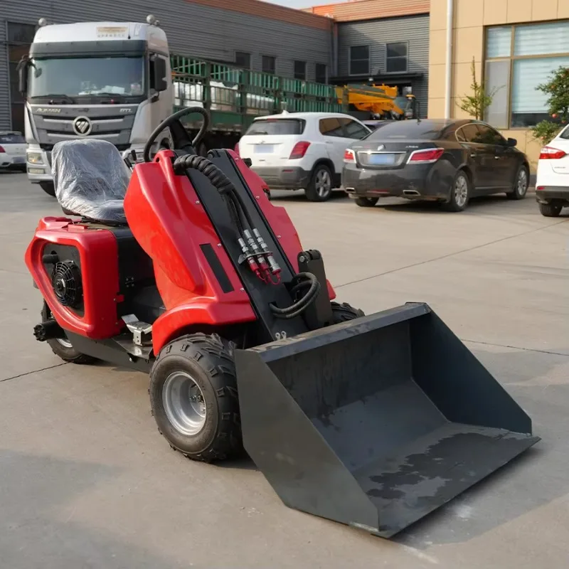 Discount 3 Wheel Drive Small Loader CE EPA Euro 5 Solid Tire Wheel Loader All Terrain Yard Work Hydraulic Wheel Loader