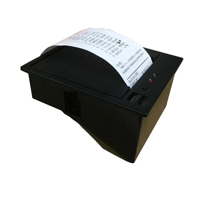 TC21 Automatic Cutter Thermal Receipt Panel Printer Mini Built-in 2 Inch 58mm Thermal Line Panel Printing Machine, Thermal 1Year