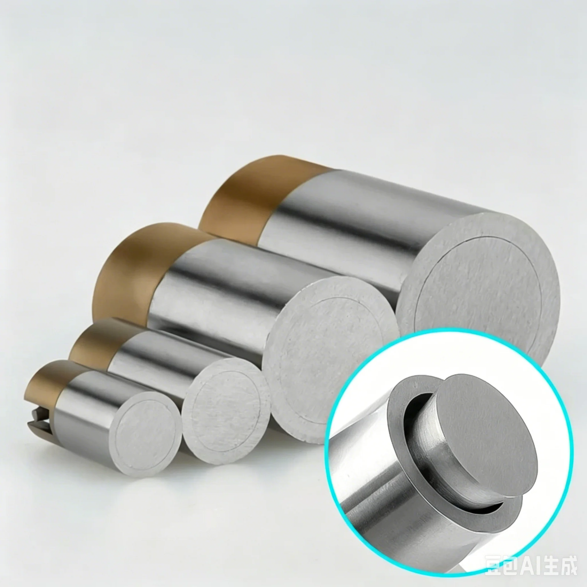 Plastic Mold Parts Precision Air Top Jet Valve SUS420 Air Ejector Pin Poppet ValveVacuum Demoulding Pneumatic Thimble Air Needle