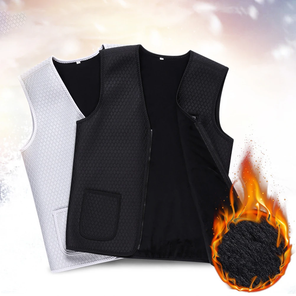 

Electric Heated Vest for Men Women Thermal Waistcoat Far Infrared Carbon Fiber Back Abdomen Heating Waterproof Insulation