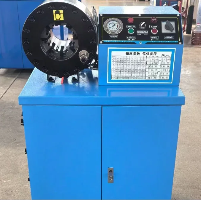 Factory Supply Of 1/4-2-inch Vertical Crimping Machines And Large Fully Automatic Hydraulic Hose Crimping Machines.