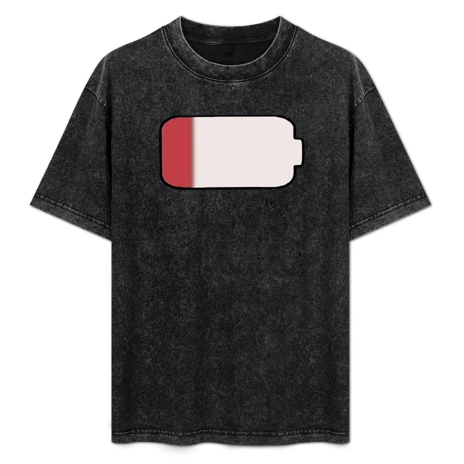 

Lilith Low Battery T-Shirt Basic Short Sleeve T-Shirt for Men