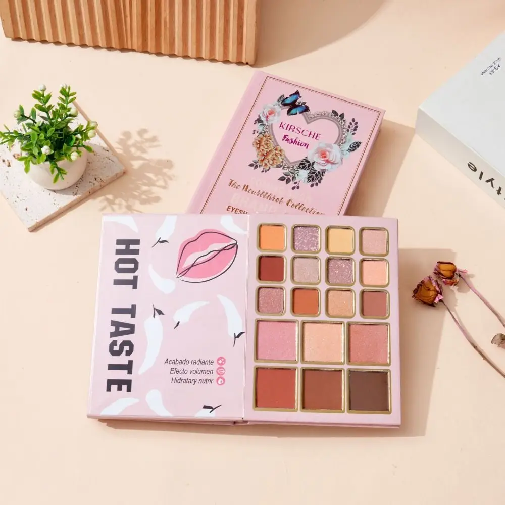 New Matte Makeup Palette Book Eyeshadow Long Lasting Beauty Book Makeup Kit Highlighter Multi-functional Face & Eye Cosmetics