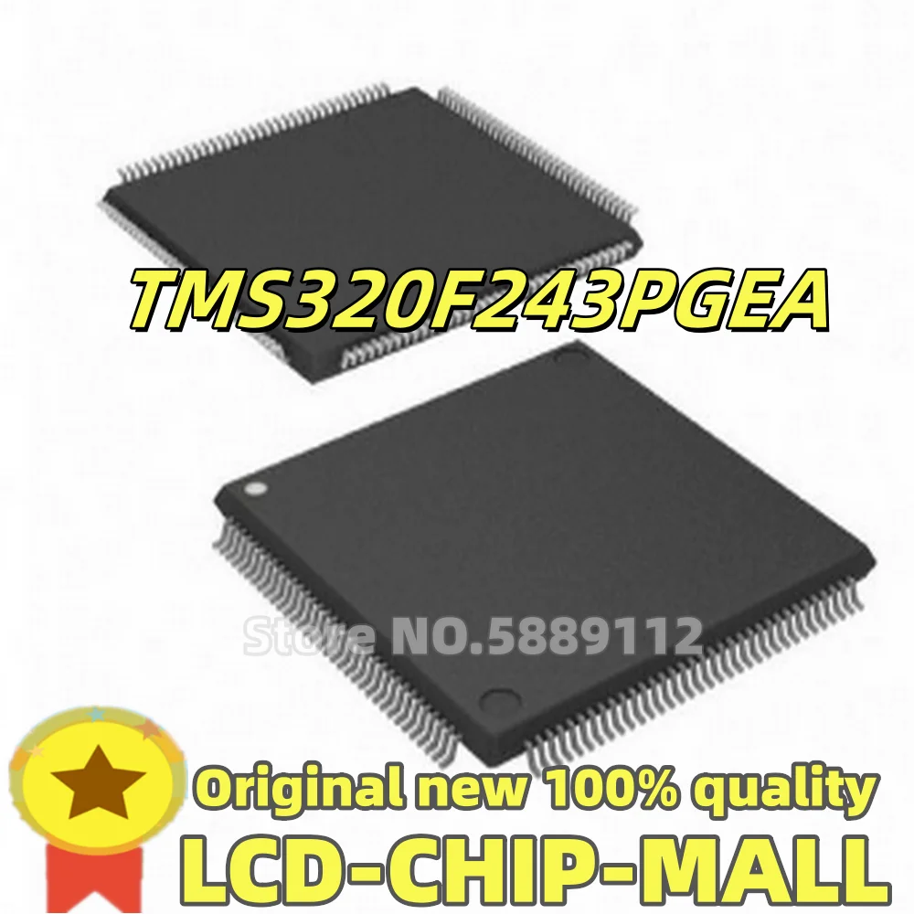 1PCS TMS320F243PGEA TMS320F243 320F243 L144   IN STOCK